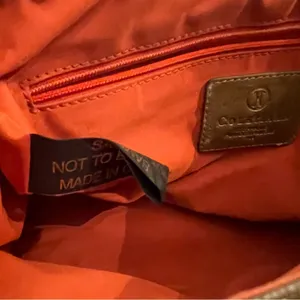 Cole Haan Metallic Gold Brown Stephanie F05 Leather Shoulder Bag thumbnail 5