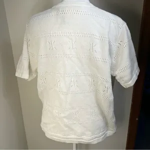 Vintage Northern Reflections Floral Embroidered Cardigan Cottagecore‎ Sweater M thumbnail 6