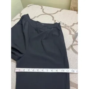 Lulus Kick It Black High-Waisted Trouser Pants Pleated Side Zip, Size Medium thumbnail 11