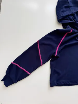 Evereve Harper Whipstitch Hooded Sweatshirt Size Small thumbnail 5