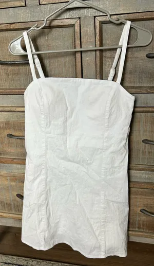 Abercrombie Dress Mini White thumbnail 1