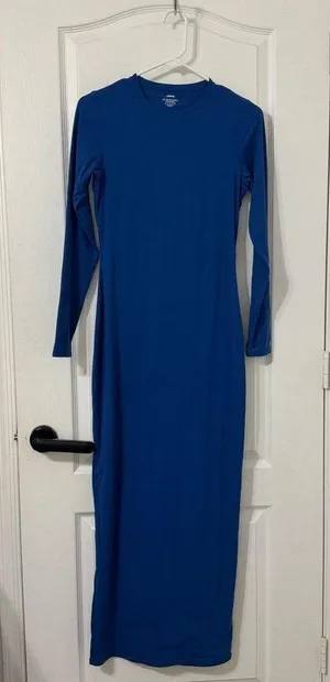 Skims Fits Everybody Long Sleeve Crewneck Dress L thumbnail 3