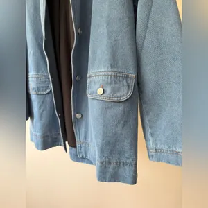 Oversized denim Shacket thumbnail 7