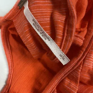 Free People Tank Top Womens Small‎ Orange Striped High Low Flowy Halter Boho thumbnail 8