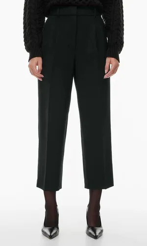 Aritzia Wilfred The Effortless Pant™ Cropped Cropped high-waisted wide-leg pants thumbnail 4