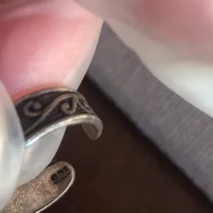 Vintage 925 Silver Ring Size 2 thumbnail 3
