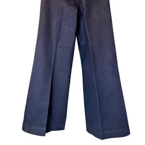 MP Piombo Wide Leg Womens Jeans in Blue size 2 thumbnail 9