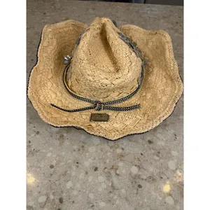 Whittall & Shon Gothic Glam Skull Rhinestone Cowgirl Hat Western Glam thumbnail 2