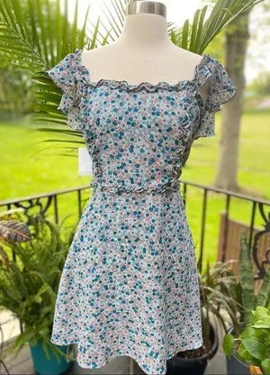 B.Darlin Floral Dress thumbnail 1