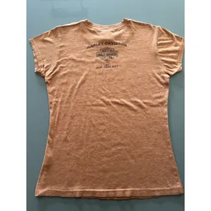 Harley-Davidson Women’s T-Shirt New York City Medium Eagle Rhinestones Y2K NYC thumbnail 2