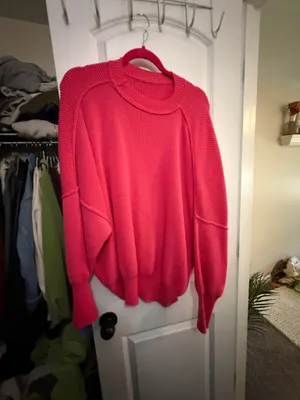 Free People Sweater Oversized thumbnail 3