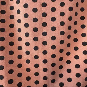 Ann Taylor LOFT mauve pink pencil skirt with black polka dots size 2 thumbnail 7