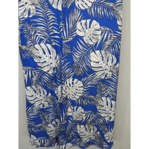 ellos Blue Tropical Scoop Neck Mini Dress‎ LARGE NWT Coastal Beachy Bohemian thumbnail 7