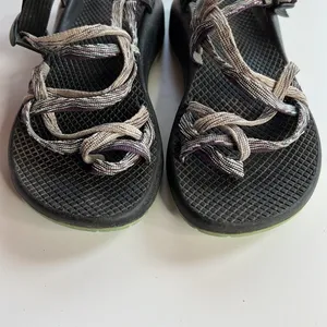 Chaco ZX/2 Classic Double Strap Toe Loop Sandals Gray Purple Women’s Size 7 thumbnail 5