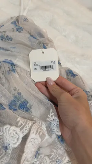 Altar'd State Babydoll Top Floral thumbnail 2