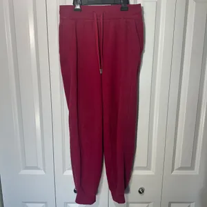 Lululemon Scuba Relaxed-Fit High-Rise‎ Jogger Pomegranate Womens 6 Drawstring thumbnail 2