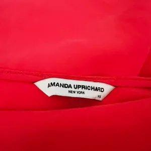 Amanda Uprichard Chantel Halterneck Sleeveless Ruched Side Cocktail Party Dress thumbnail 2