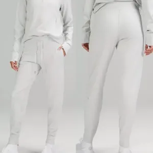 Lululemon Womens Engineered Warmth Jogger Pants Vapor White thumbnail 2