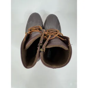 Sperry Black‎ Brown Waterproof Boots Size 8.5 thumbnail 6