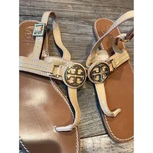 Tory‎ Burch Cassia Sandal brown size 9 thumbnail 3