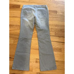 Vtg American Eagle Jeans Women's 8 Flare Low‎ Rise Hipster Distressed Y2K 90s thumbnail 2