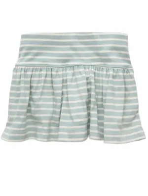 AE Striped Knit Mini Skort American Eagle NWT Gray Snow Green Size Small thumbnail 6