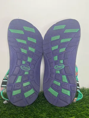 Chacos Z Strap Sport Sandals Women’s Size 4 Green Multicolor Hiking Outdoor Sandals thumbnail 7