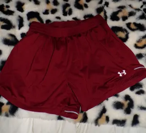 Under Armour Red Athletic Shorts thumbnail 1