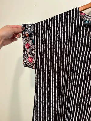 NWT Black and white dress (L) thumbnail 3