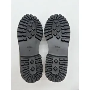 Vivaia Francesca Platform Chunky Heel Penny Minimalist Preppy Black Loafer 6.5 thumbnail 7