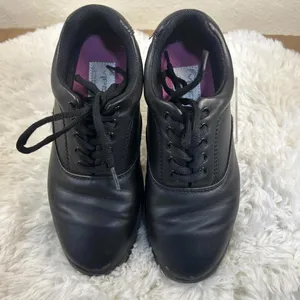 VIPER Shoes Unisex Band Oxford Black Toe Lace Up Casual W7M5 thumbnail 5