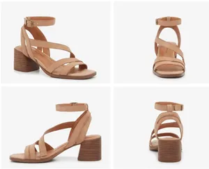 Lucky Brand Junnah Sandals Size 9.5 Dusty Sand Tan thumbnail 2