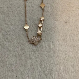 Pomina Gold plated Clover Necklace thumbnail 2