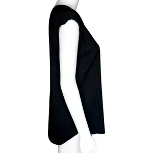 Express Shirt Women Small Black Office Casual Versatile Neutral Basic Minimalist thumbnail 2