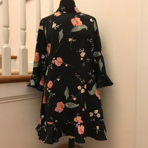 NWT MINKPINK Floriana Floral Cut Out Back Mini Dress Size Large thumbnail 3