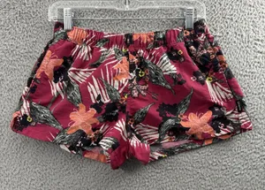 Patagonia Barley Baggies Shorts 2.5" Floral Athletic Outdoor Nylon Women's Small thumbnail 1