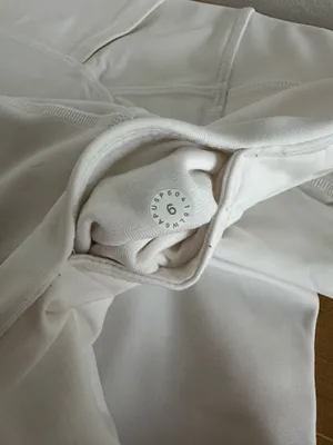 Lululemon All The Right Places Crop || *23" White 6 thumbnail 5