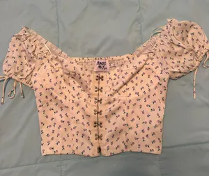 Princess Polly Floral Crop Top thumbnail 3
