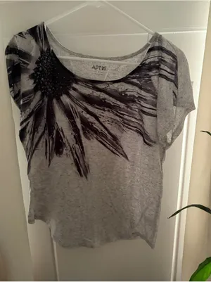 Apt. 9 Gray Shirt Size L thumbnail 1