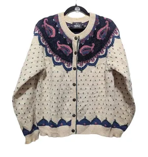 Woolrich vintage wool blend cardigan Medium thumbnail 1