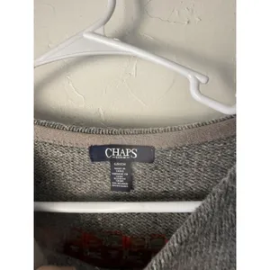 Chaps Sweater Womens Small‎ Fair Isle Pullover Crewneck Cotton Blend Colorful thumbnail 4