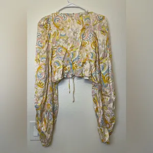 For Love‎ And Lemons Set NWT Marcia Crop Top M and Aiko Mini Skirt Size S thumbnail 4