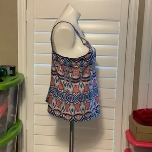 Derek Heart Multicolor Aztec Print Camisole thumbnail 2