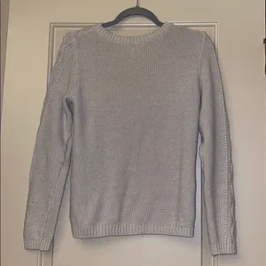 H&M Cream Knit Sweater Women's Small thumbnail 4