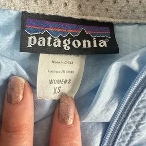 Patagonia Vest Cycling Women Size XS Nylon Windbreaker Light Weight Blue Outdoor thumbnail 8