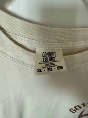 Goldford Comfort Colors Tee XL Cream thumbnail 2