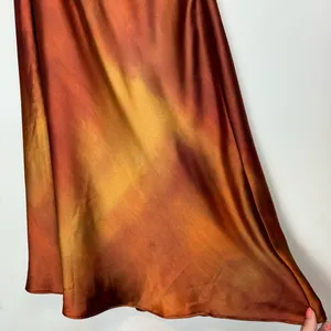 NWT ZARA Drape Satin Midi Dress Sz XS thumbnail 10