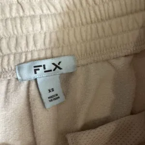 FLX Ivory Shorts Brown Ruched Side Tie Tank Cozy Athleisure Set XS thumbnail 5