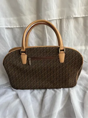 Cordan Leather Monogram Travel Bag Brown thumbnail 3