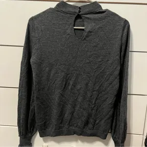 Sézane 100% Merino Wool Grey Sweater Jumper thumbnail 3